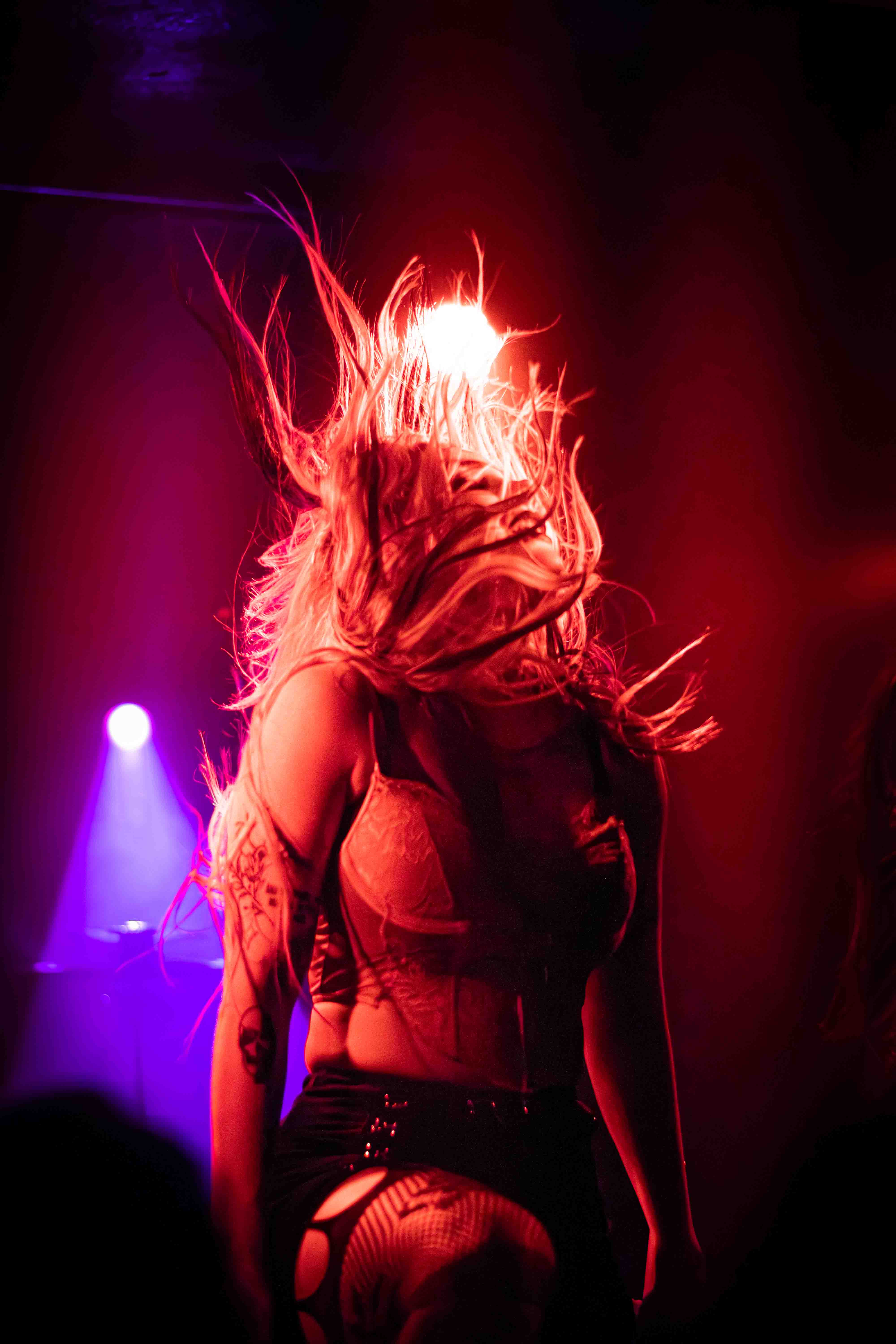 Portrait artistique dans une série personnelle